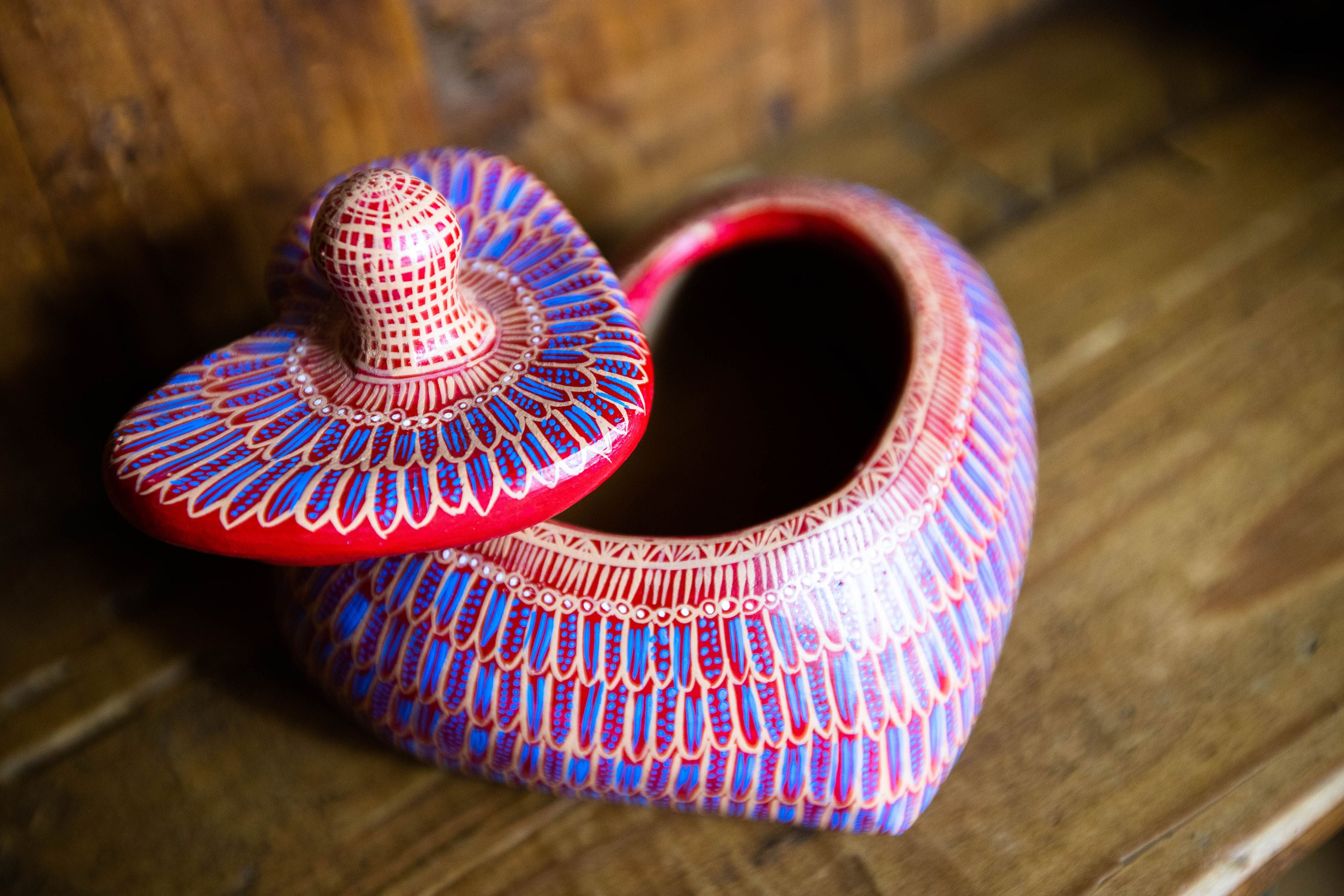 Caja de joyas ceramica