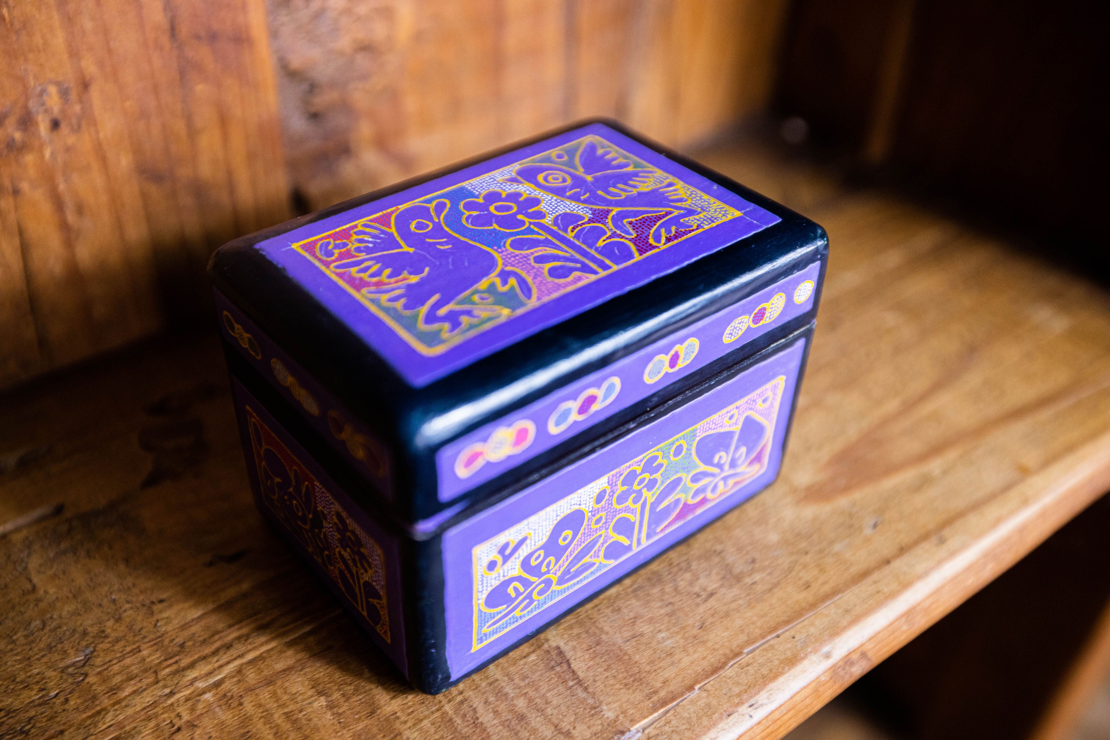 Caja de Joyas Morada