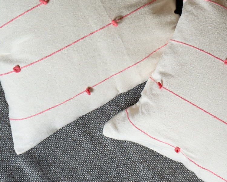 Pillow case Martinez Bucle Rosa