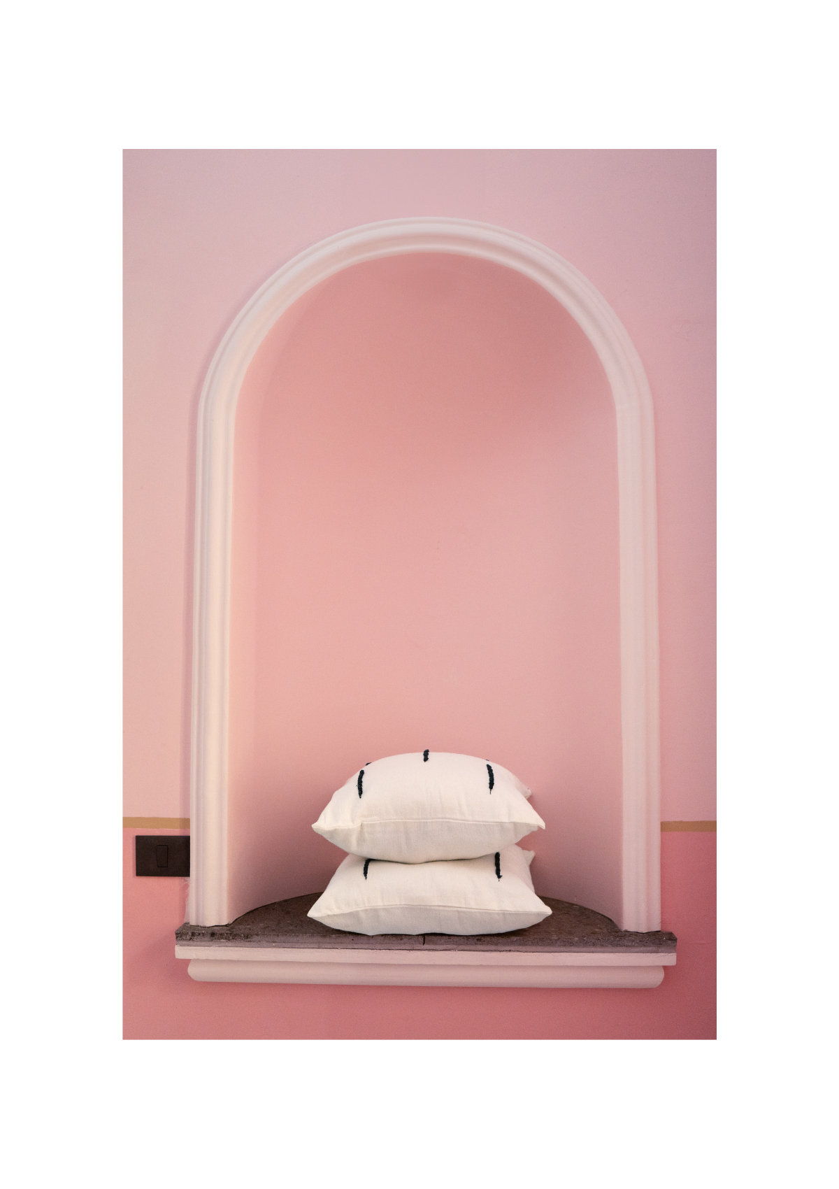 Pillow case Rayos Negros (50x50)