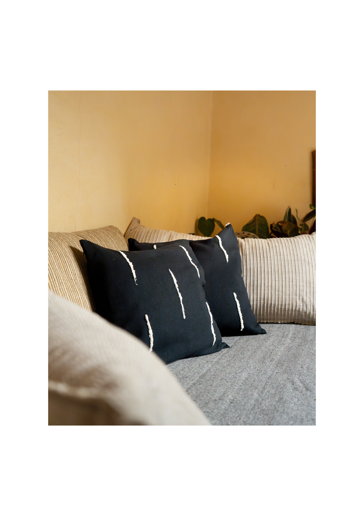 Pillow Case Rayos Blancos